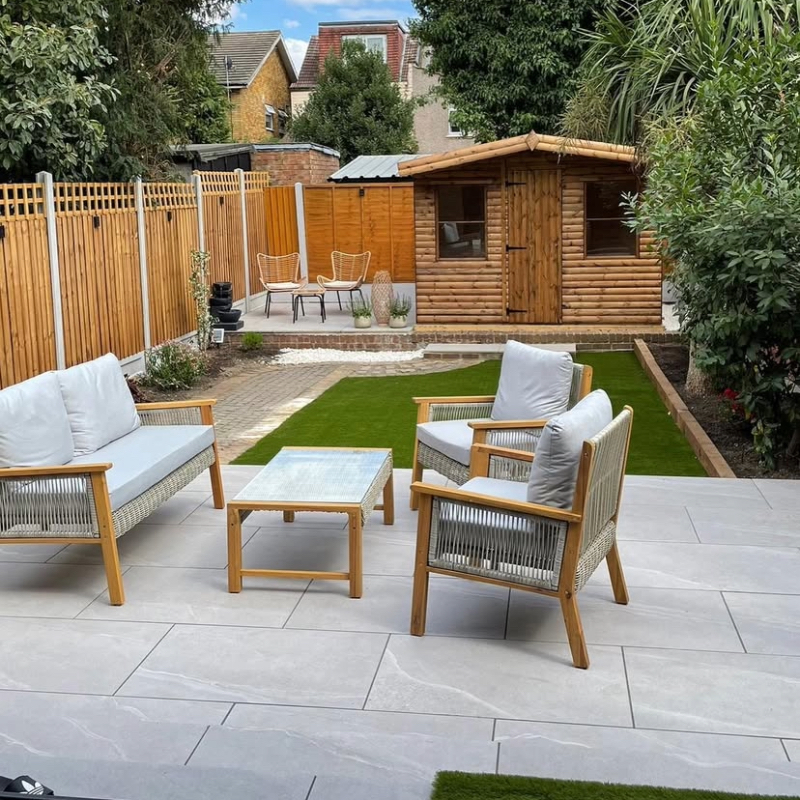 Austral Grey Porcelain Paving 600x900x20mm │ Pegseo Stone
