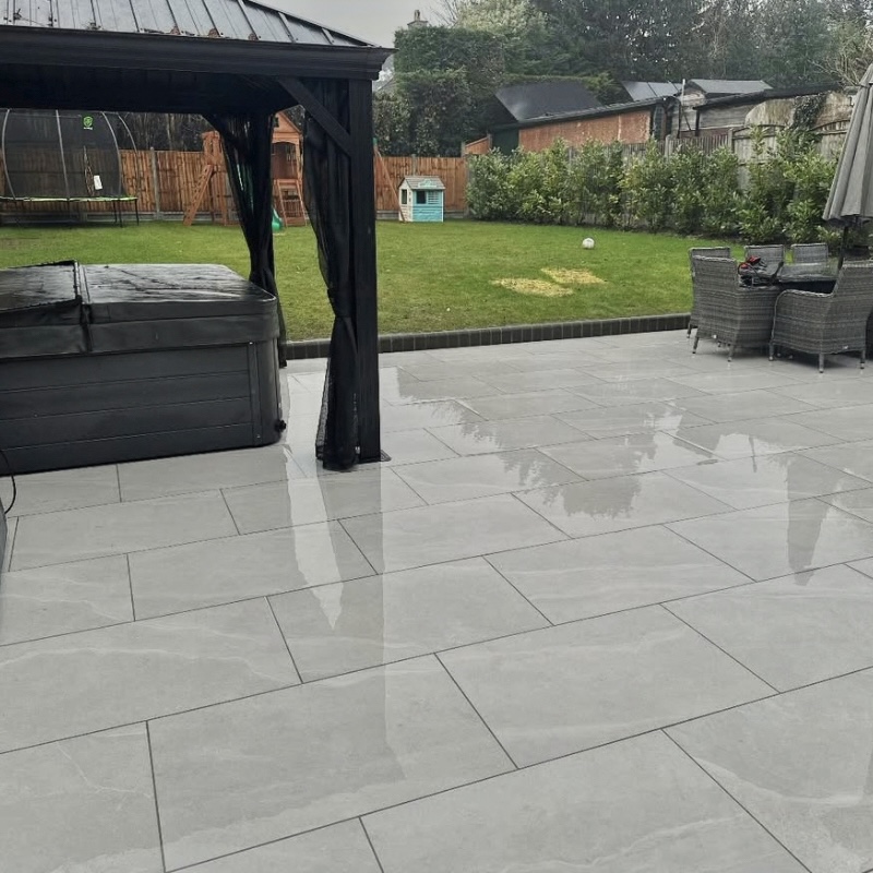 Austral Pearl Porcelain Paving 600x900x20mm │ Pegseo Stone