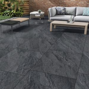 Country Anthracite External Porcelain Paving