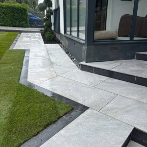 County Anthracite 150x900x20 Planks External Porcelain Paving - Image 3